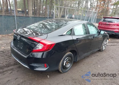 2020 Honda Civic Lx z USA, uszkodzony, nr VIN 2HGFC2F65LH588987